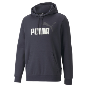 586764 43 Puma Hoodie Big Logo Navy