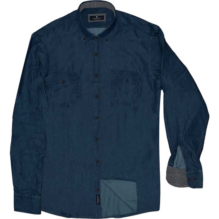 DS-16 Double Denim Shirt (Denim Blue)