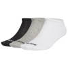 GE6137 Adidas Low Cut 3 PK (black/grey/white)