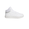 GW0401 Adidas Hoops 3.0 Mid  (Cloud White / Grey Two)