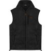 MFT-09  Double Full Zip Fleece Zilet Top (Black)