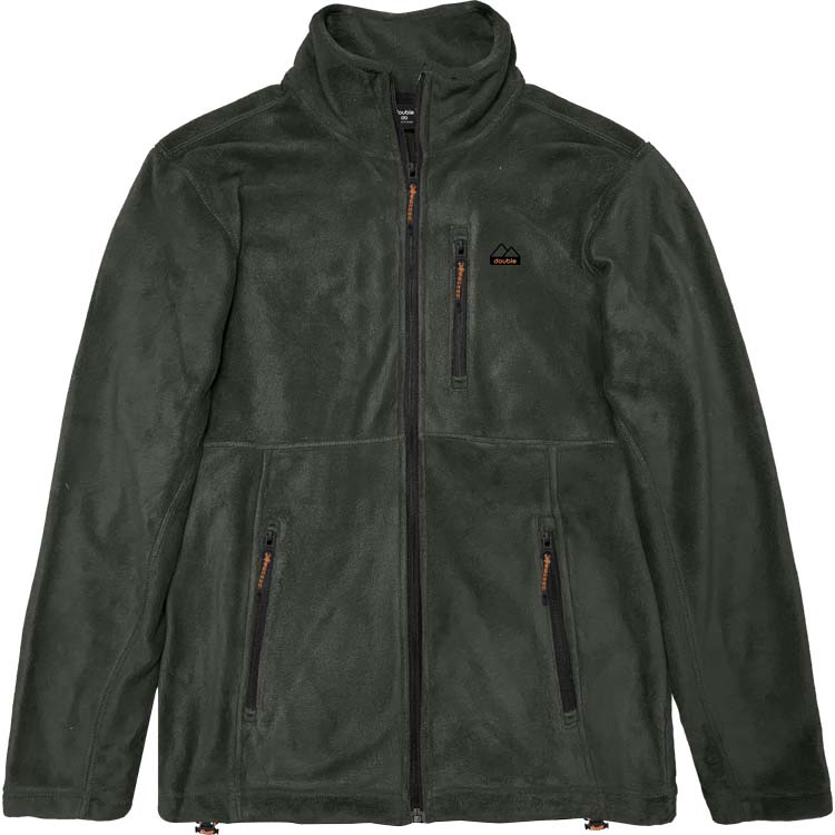 MFT-13A Double Full Zip Polar Fleece (Μεγάλα μεγέθη) (Khaki)