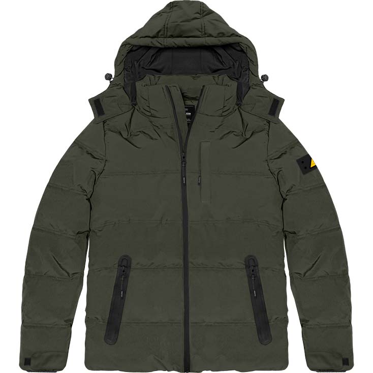 MJK-174VA Double  Padded Jackets (Μεγάλα μεγέθη) (Olive)
