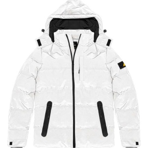 MJK-174A Double  Padded Jackets (Μεγάλα μεγέθη) (White)