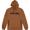 MTOP-81A Double Hoodie Brushed Fleece (Μεγάλα μεγέθη) (Camel)