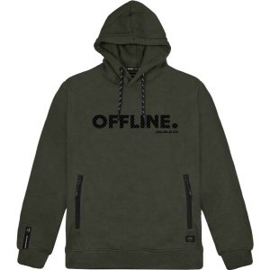 MTOP-81A Double Hoodie Brushed Fleece (Μεγάλα μεγέθη) (Khaki)