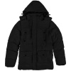 RMJK-162 Rebase Puffer Parka Jacket With Detatchable Hood (Black)