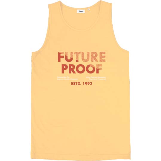 RTSL-8A Rebase Tank Top Graphic Print (Μεγάλα μεγέθη) (Yellow)