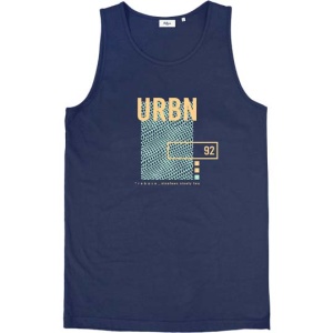 RTSL-8A Rebase Tank Top Graphic Print (Μεγάλα μεγέθη) (Royal Blue)