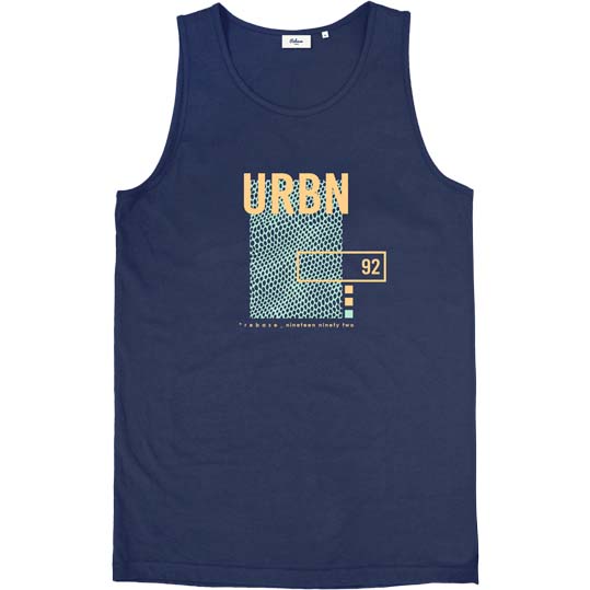 RTSL-8A Rebase Tank Top Graphic Print (Μεγάλα μεγέθη) (Royal Blue)