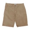 MSHO-104A Double Chinos Shorts (μεγάλα μεγέθη)(camel)