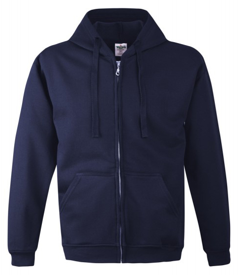 SWZ-280 Keya Hooded sweatshirt with full zip Χρώμα Μπλε