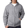 SWZ-280 Keya Hooded sweatshirt with full zip Χρώμα Γκρι