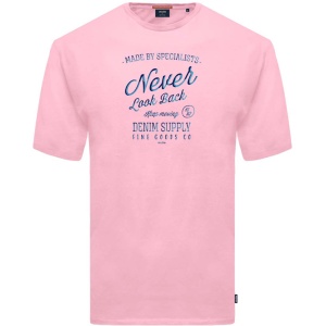 TS-200VA Double Short sleeve shirt (Μεγάλα μεγέθη) (Pink)