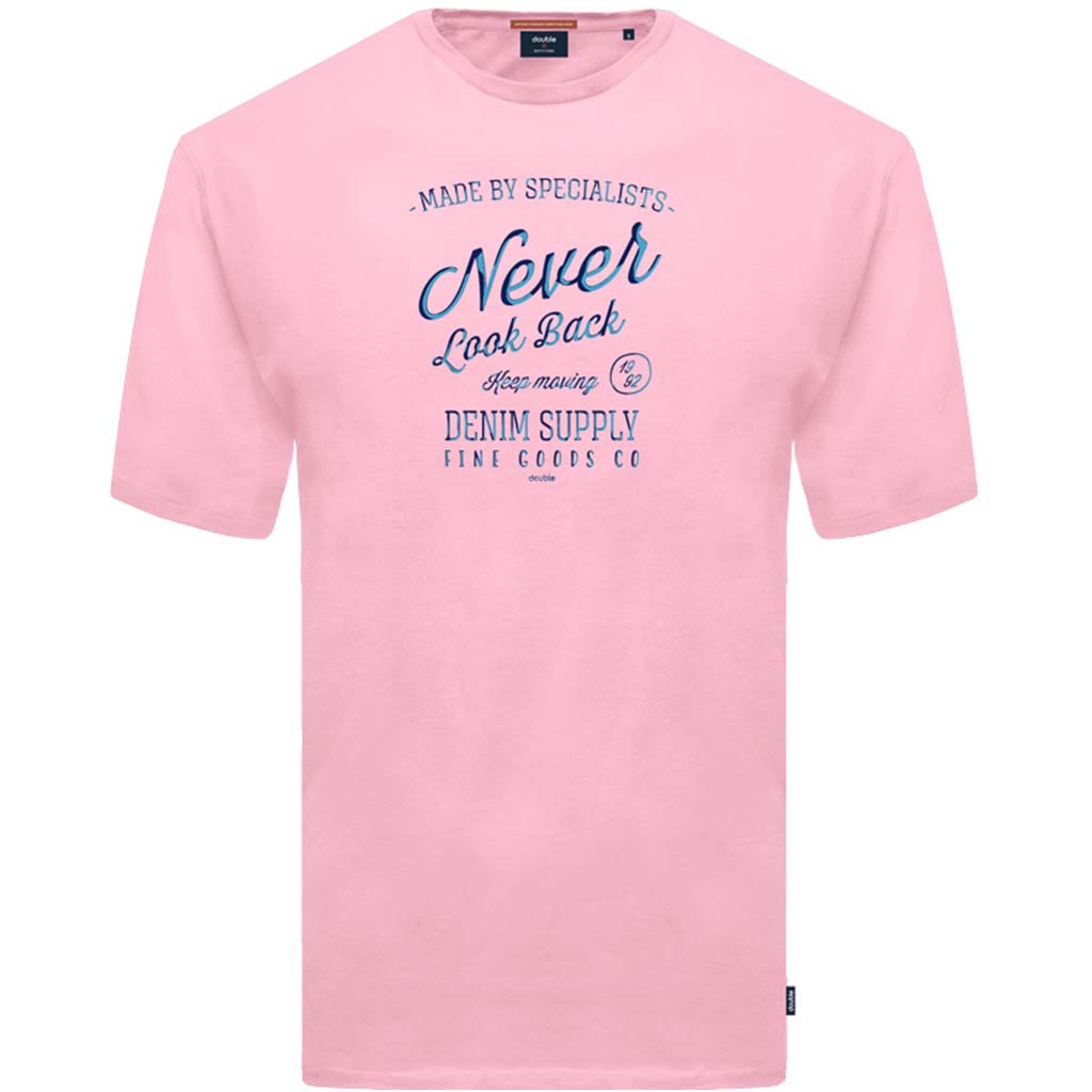 TS-200VA Double Short sleeve shirt (Μεγάλα μεγέθη) (Pink)