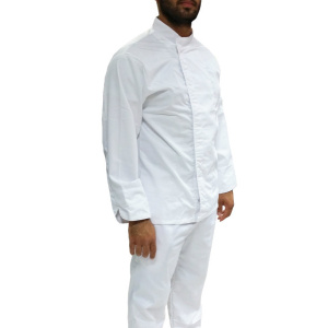 Cjacket 01 Σακάκι Μαγείρων Χρώμα Άσπρο