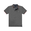 PS-276SA Double Pique Polo (Μεγάλα μεγέθη) (Grey)