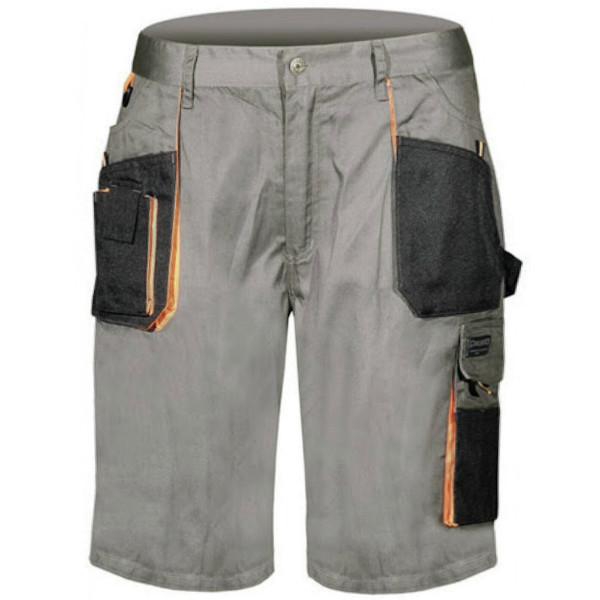 FAG061 02 Fageo βερμούδα εργασίας Χρώμα Γκρι/Πορτοκαλί FAG061 02 Fageo βερμούδα εργασίας Χρώμα Γκρι/Πορτοκαλί