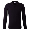 MPLS-180 Keya Polo Long Sleeve Χρώμα Μαύρο