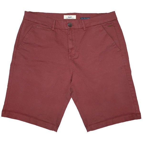 MSHO-96VA 18 Double Ανδρική Βερμούδα (μεγάλα μεγέθη) Χρώμα Κόκκινο