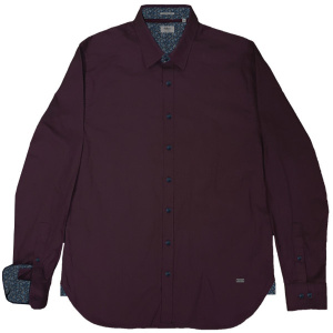 RGS-492 Rebase Ανδρικό πουκάμισο (dark wine)