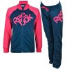 S49448 Reebok Tricot Tracksuit (charged pink/park denim)