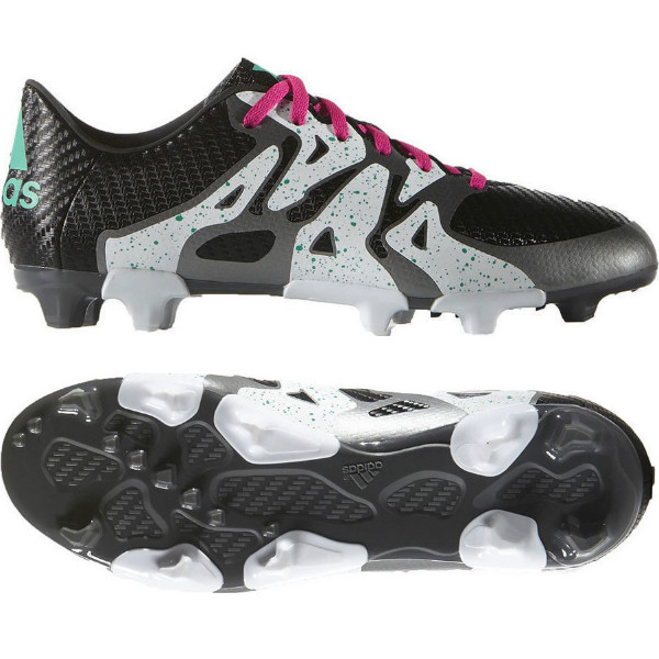 S78179 Adidas X 15.3 FG/AG J (cblack/shkmin/ftwwht)