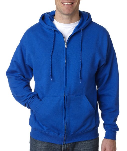 SWZ-280 Keya Hooded sweatshirt with full zip Χρώμα Μπλε ρουά