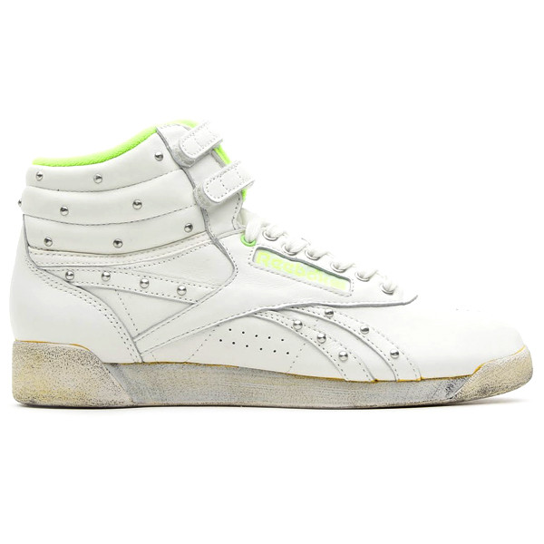 V61037 Reebok F/5 HI (chalk/neon green/black)