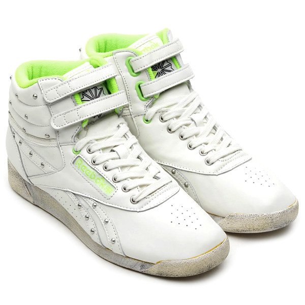 V61037 Reebok F/5 HI (chalk/neon green/black)
