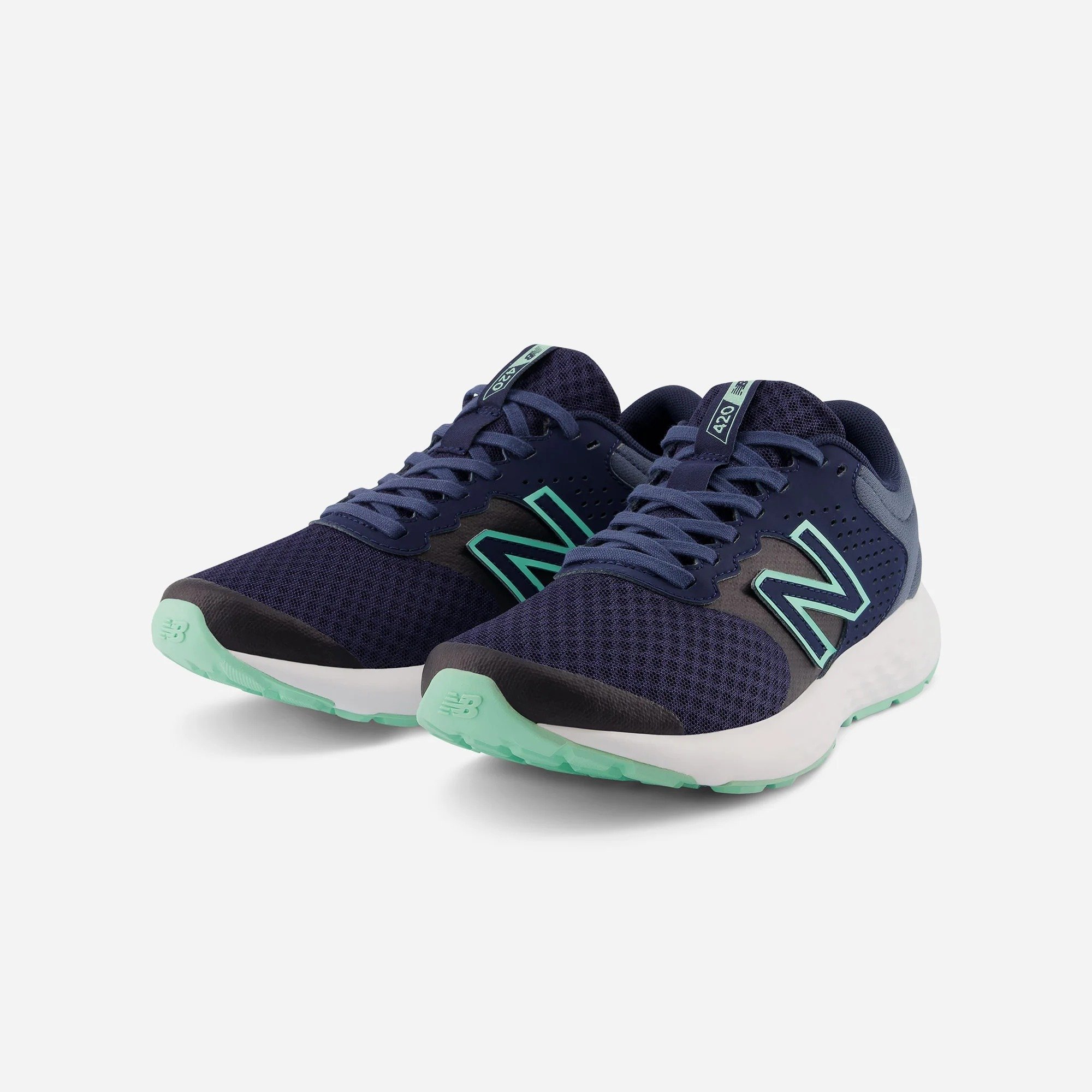 WE420CB2 New Balance WIDE Running Shoes Navy Blue