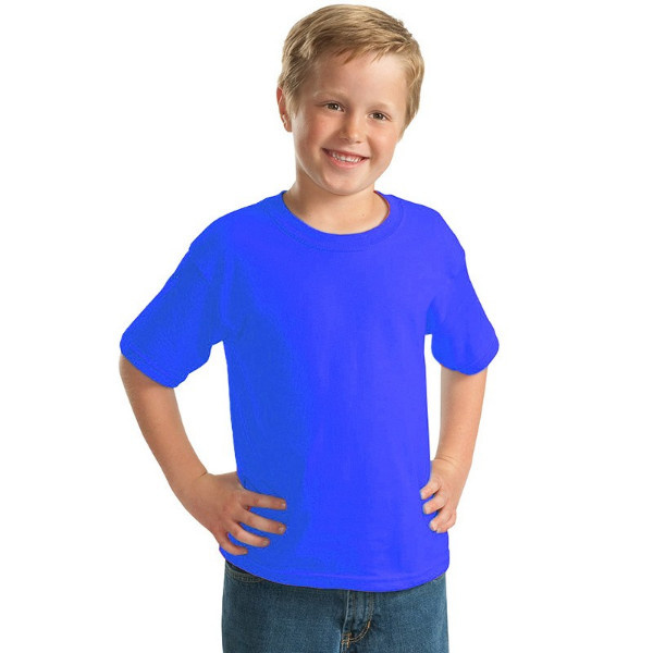 YC-150 Παιδικό Μπλουζάκι Keya κοντομάνικο Χρώμα Μπλε ρουά