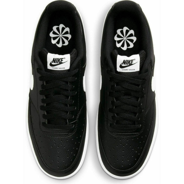 DH2987-001 Nike Court Vision LO NN Ανδρικά Sneakers Μαύρο/Άσπρο