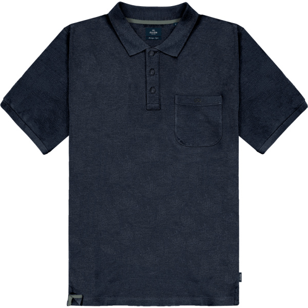 PS-31S Double Polo Pique Shirts Navy