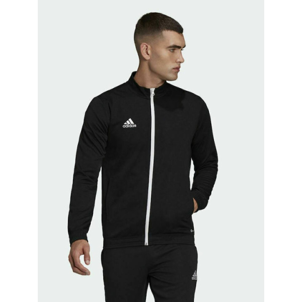 HB0573 Adidas Men Entrada 22 Track Jacket Black/White