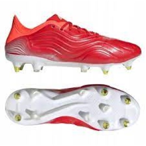 FY6201 Adidas Men Copa Sense 1 Sg Shoe Red/White