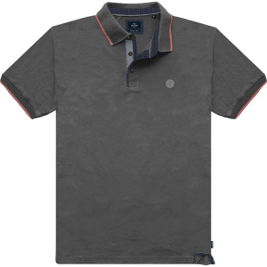 PS-311SA Double Polo Pique (Μεγάλα Μεγέθη) Anthracite