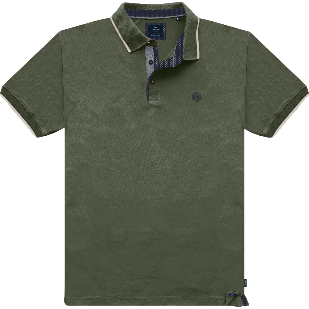 PS-311S Double Polo Pique Olive