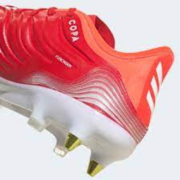 FY6201 Adidas Men Copa Sense 1 Sg Shoe Red/White