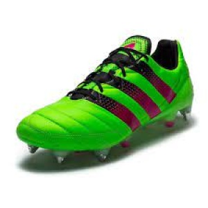 AQ5387 Adidas Men Ace 16.1 Sg Leather Green/pink