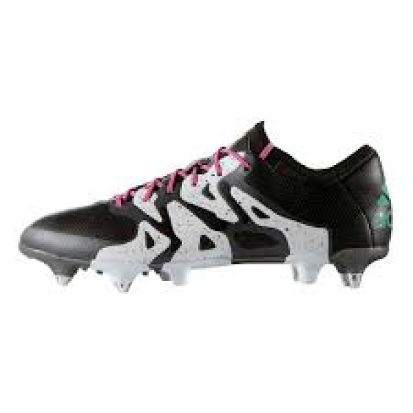 AF47411 Adidas Men X 15.1 Sg Leather Black/White