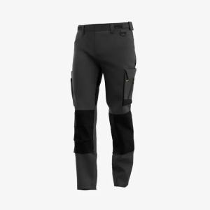 Safety Jogger Deneb Trousers Men Black Dark Grey/Black