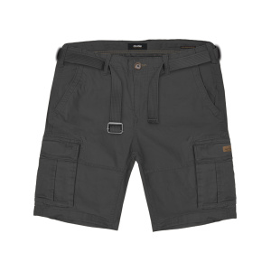 MSHO-711A Double Shorts Cargo With Belt (Μεγάλα Μεγέθη) Anthracite