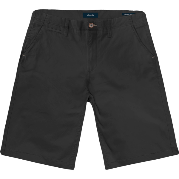 MSHO-722A Double Shorts Chinos (Μεγάλα Μεγέθη) Black