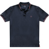 PS-307S Double Polo Pique Navy