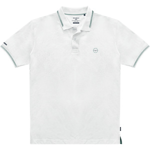 PS-307S Double Polo Pique White