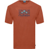 TS-2003S Double T-Shirts With Graphic Print Burnt Orange