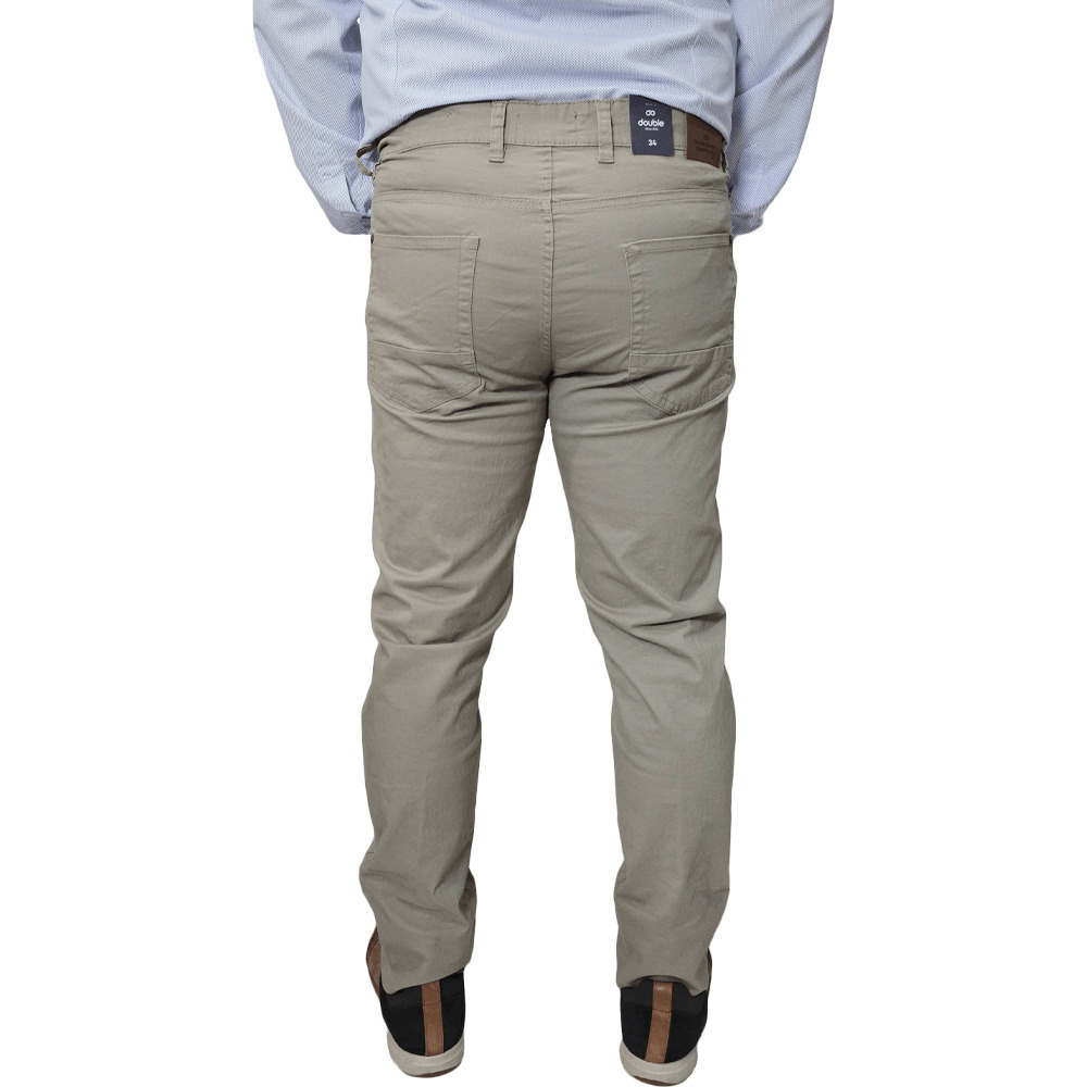 FP-414 Double Pants Five Pockets Smoke