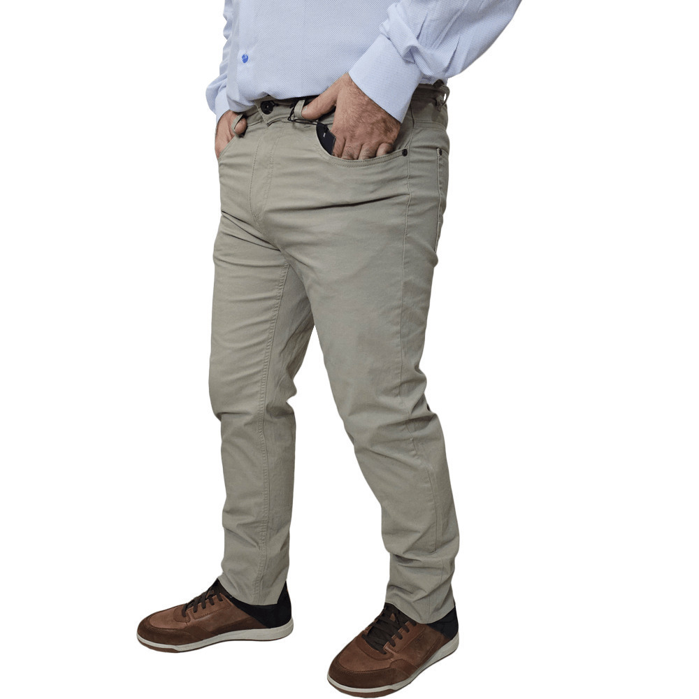FP-414 Double Pants Five Pockets Smoke
