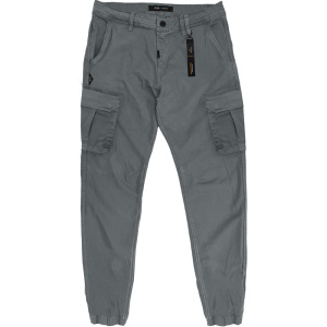 CCP-416A Double Cargo Pants With Elastic Tape Hem (Μεγάλα Μεγέθη) Cement